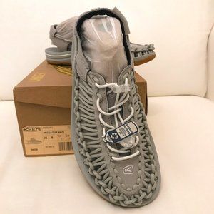 Keen UNEEK Sandal Drizzle/Star White Sz 8 NWT
